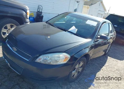 2008 Chevrolet Impala Lt из США, поврежденный, VIN 2G1WT58K481279188
